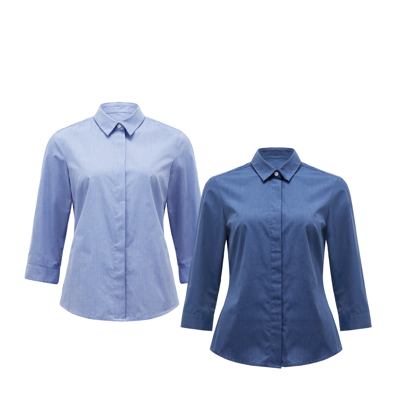 NNT Womens 3/4 Sleeve Action Back Business Shirts Classic Formal Shirt CATU5Y-Collins Clothing Co