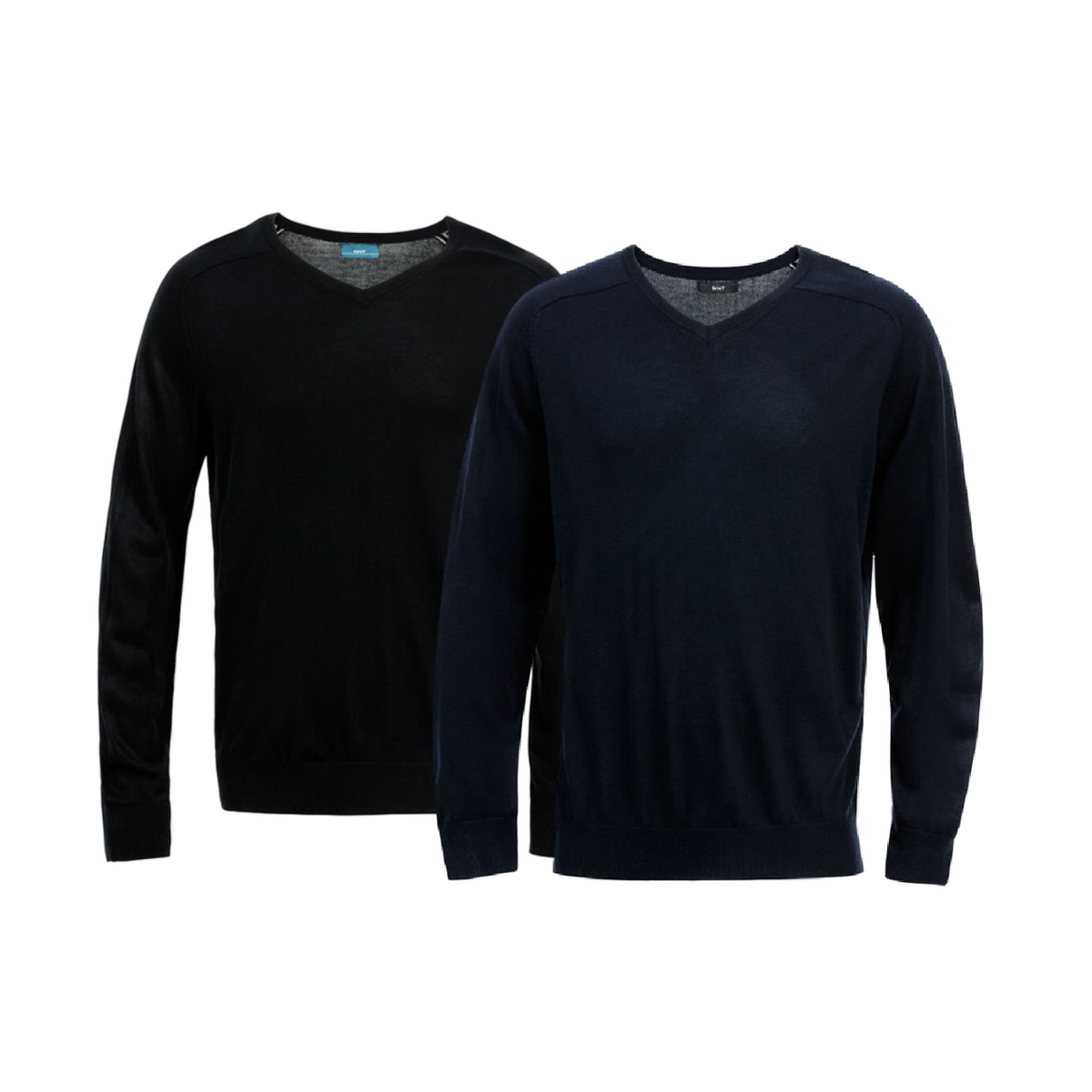 NNT Mens Warm Knit Sweater V-Neck Winter Warm Comfort Long Sleeve CATE33