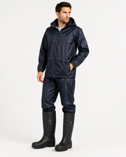 Portwest Waterproof Rainwear & Wellington Boots Set – Jacket, Pants &amp; Work Boots PWSET005