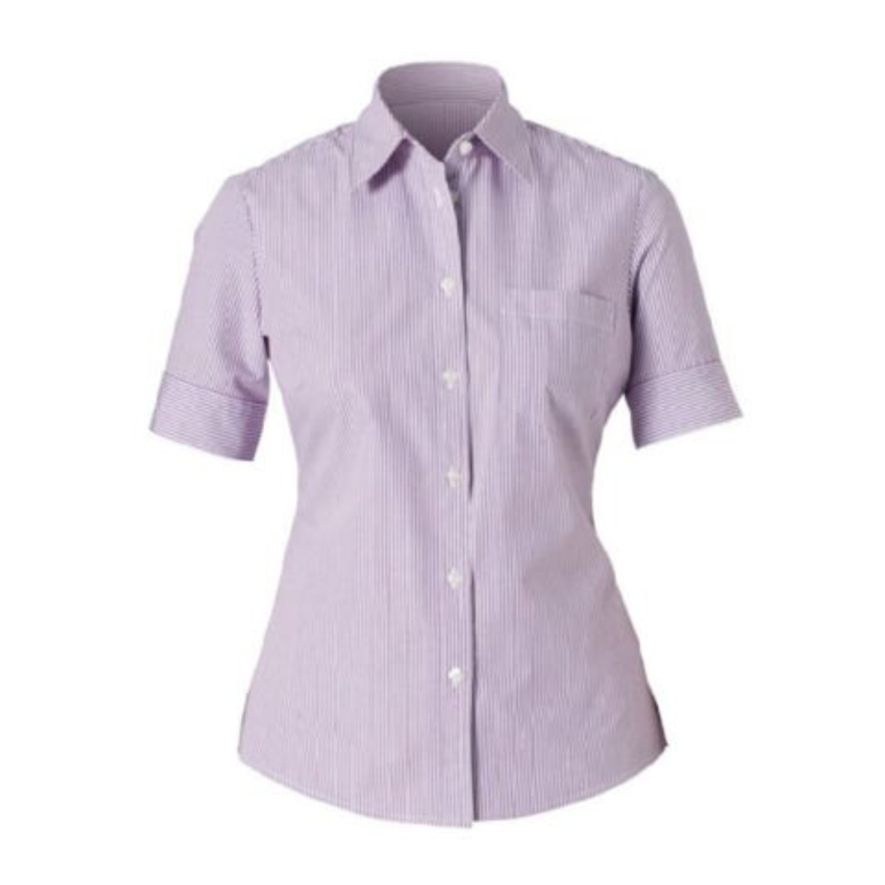 NNT Womens Cotton Blend Balance Stripe BK Stripe Business Classic Shirt CAT47C