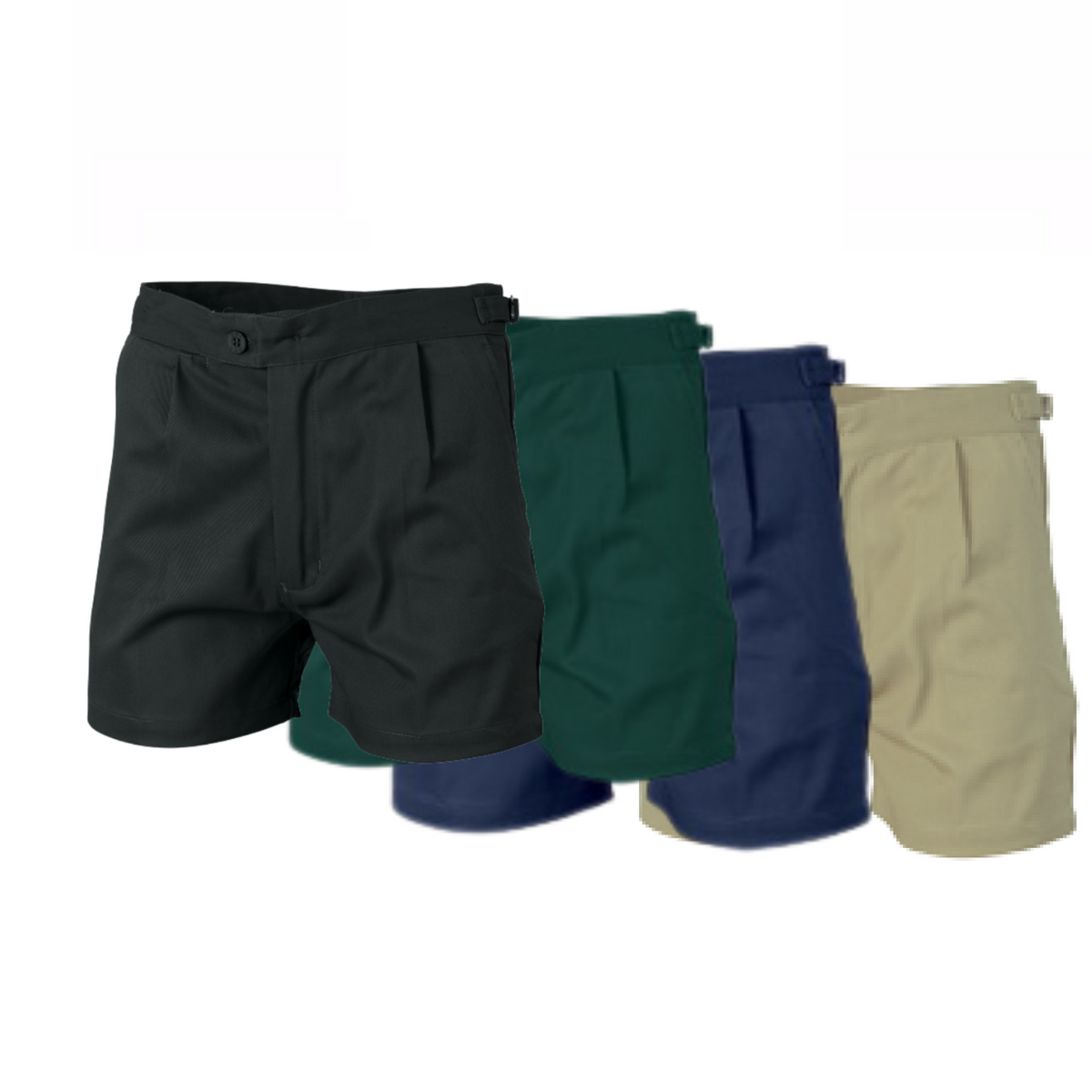 DNC Workwear Men Cotton Drill Utility Short Comfortable  Tough Pant Work 3301-Collins Clothing Co