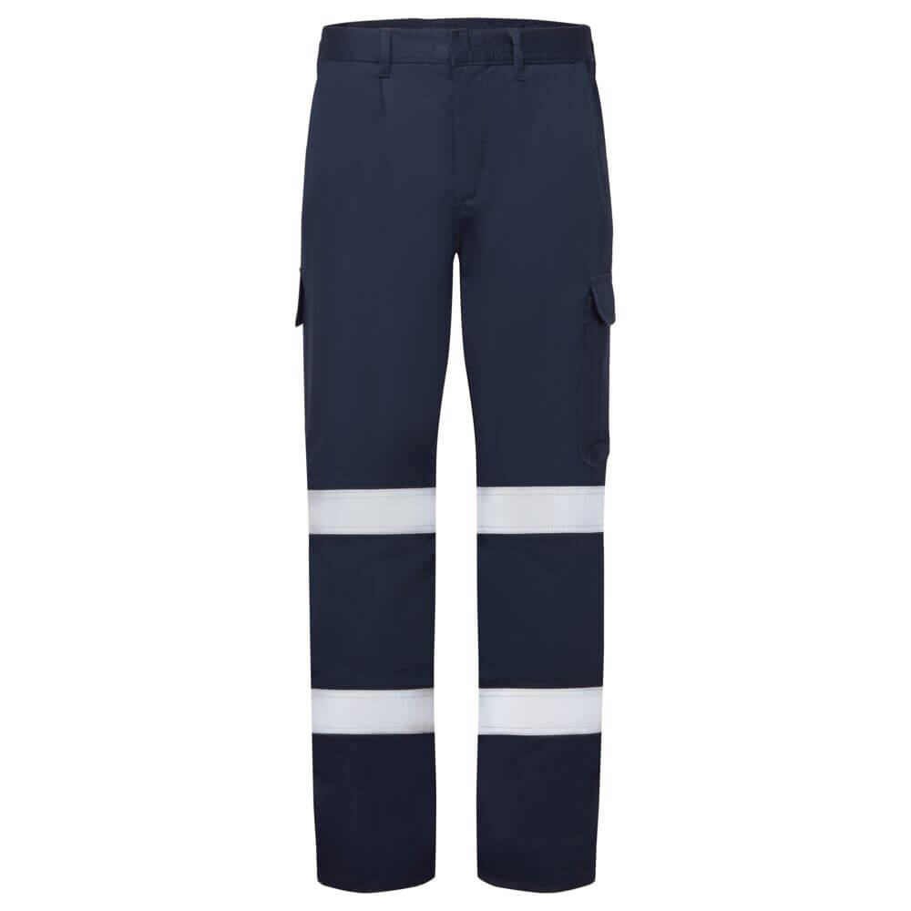 Portwest Portflame FR Class D/N Hi-Vis Long Sleeve Work Shirt & Cargo Pants Set PWSET013