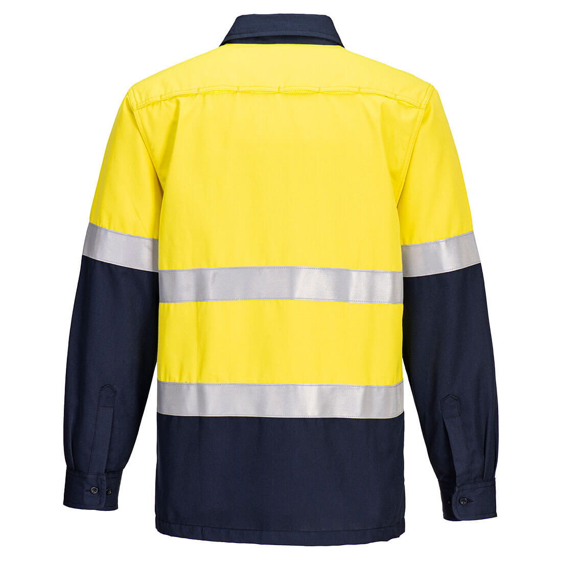 Portwest Portflame FR Class D/N Hi-Vis Long Sleeve Work Shirt & Cargo Pants Set PWSET013