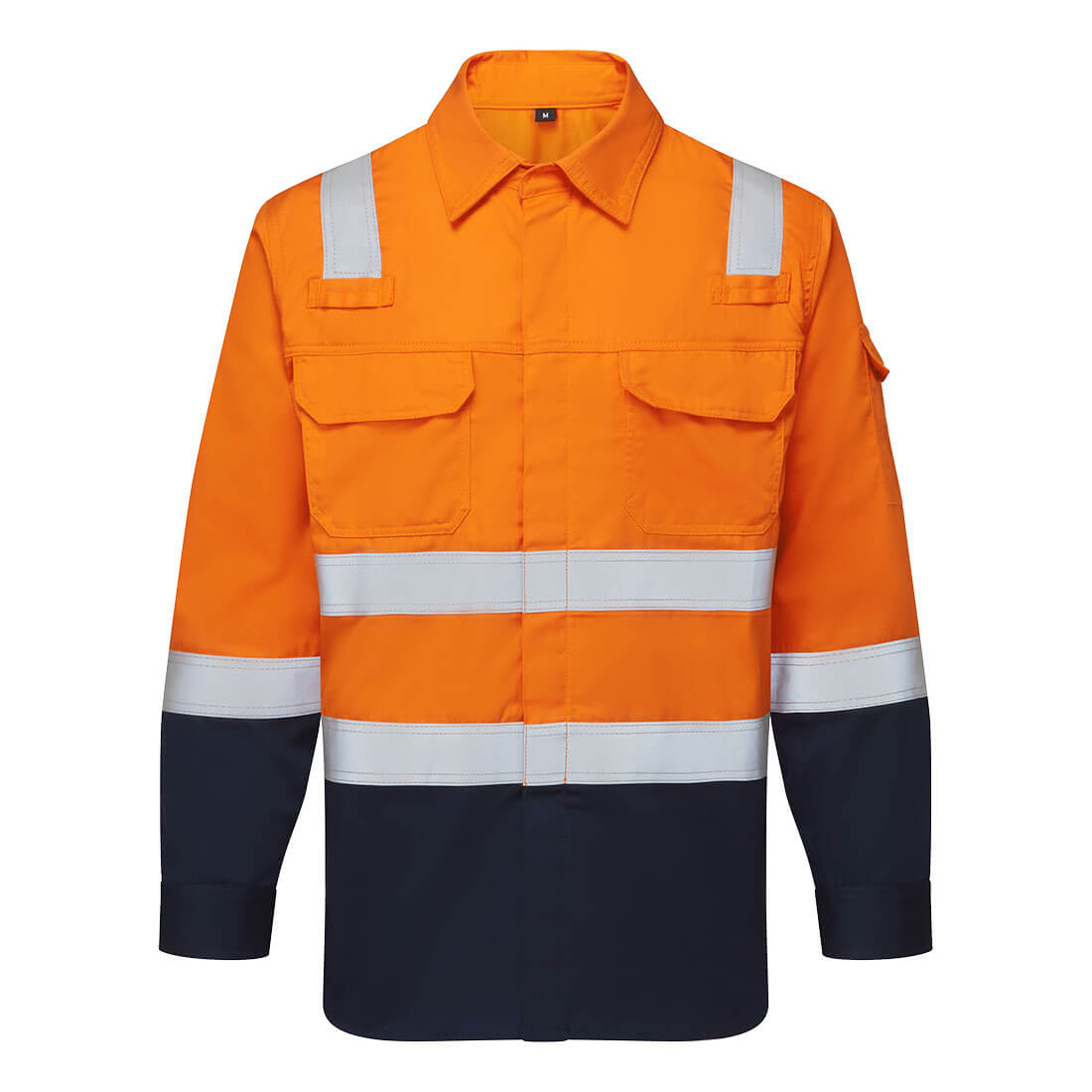 Portflame FR Class D/N Flame Resistant Hi-Vis Two-Tone Work Shirt & Pants PWSET015