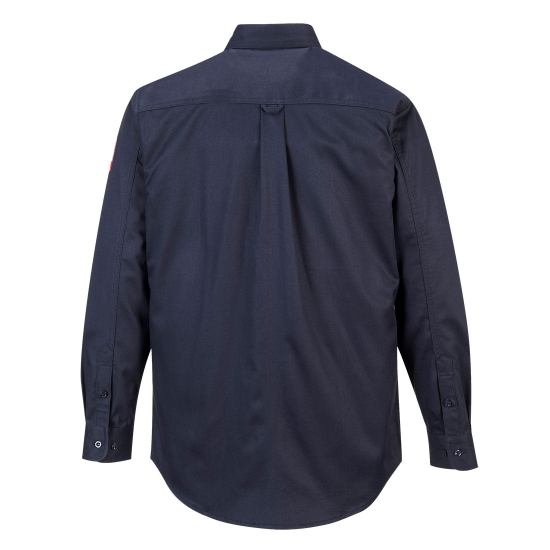 Portwest Flame Resistant Work Shirt &amp; Work Jeans Set – Grey & Dark Blue PWSET016