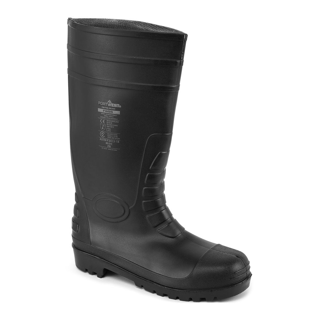 Portwest Waterproof Rainwear & Wellington Boots Set – Jacket, Pants &amp; Work Boots PWSET005