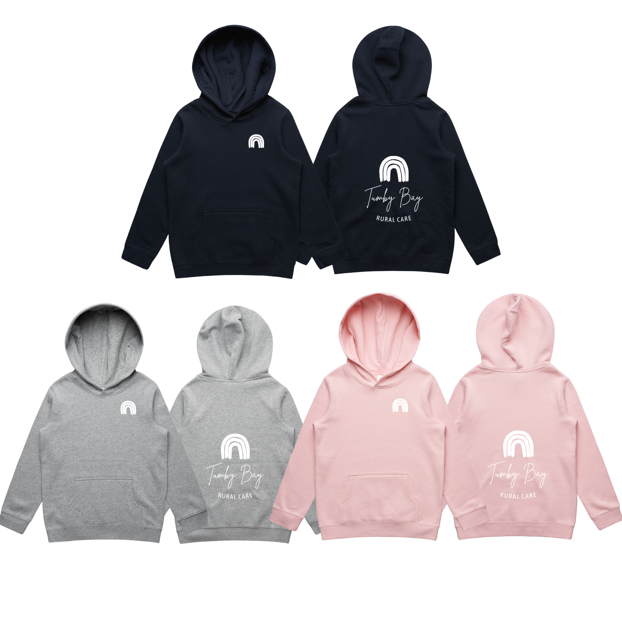 Tumby Bay Rural Care Fleece Hoodie Cotton Blend 3032