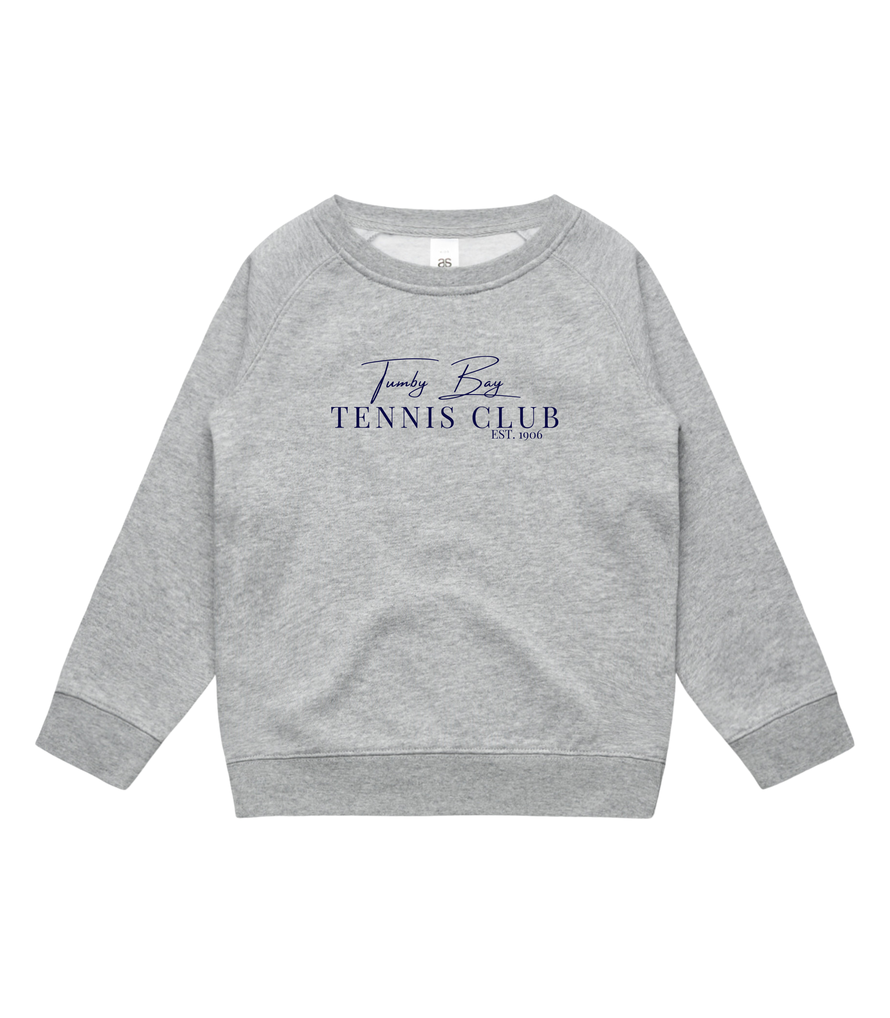 Tumby Bay Tennis Club Kids Supply Crew Embroidered Logo 3031-Collins Clothing Co