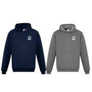 Tumby Bay Blues Kids Navy Grey Crew Hoodie Logo Embroidered SW760K