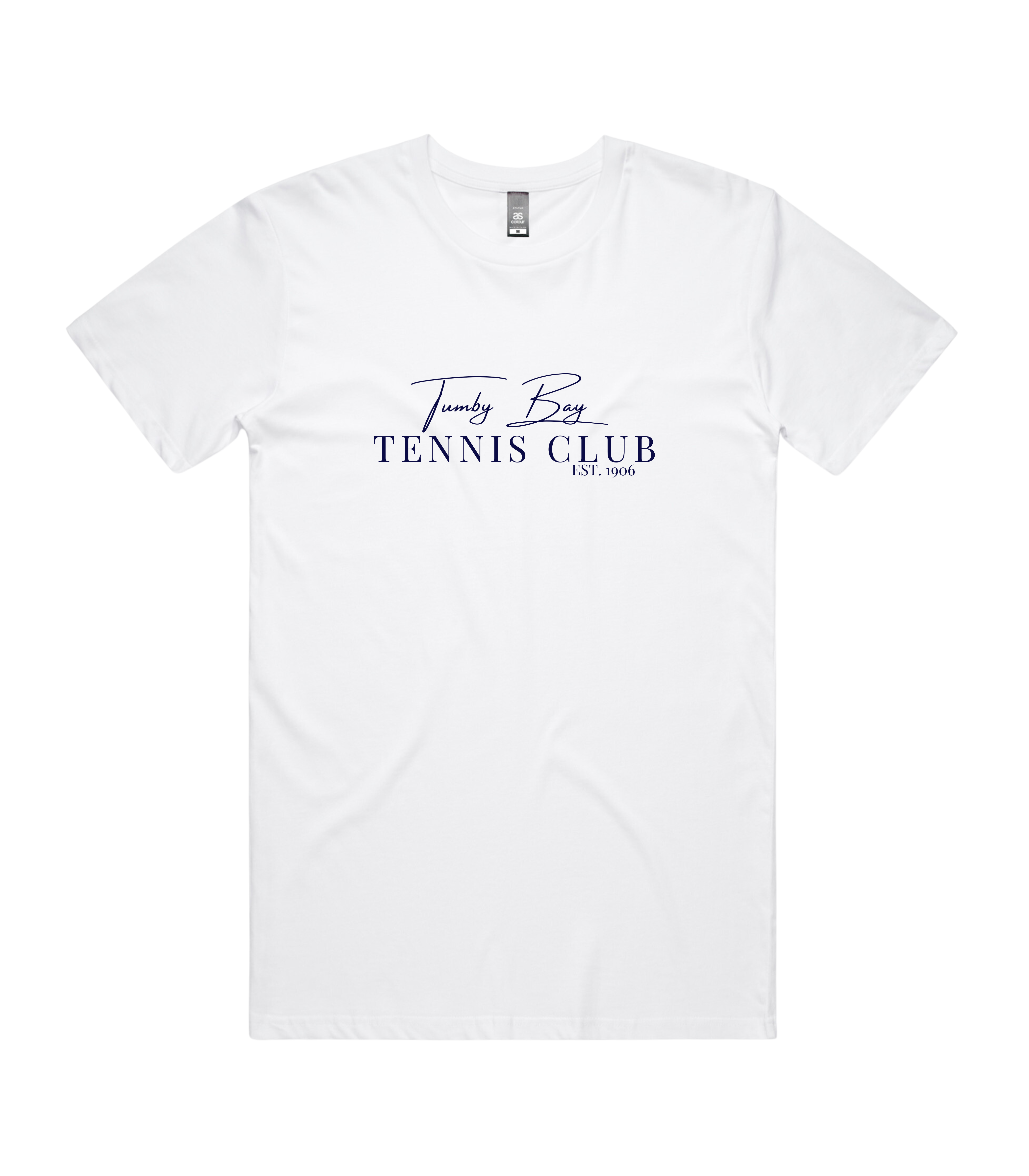 Tumby Bay Tennis Club Mens Staple Tee 5001-Collins Clothing Co