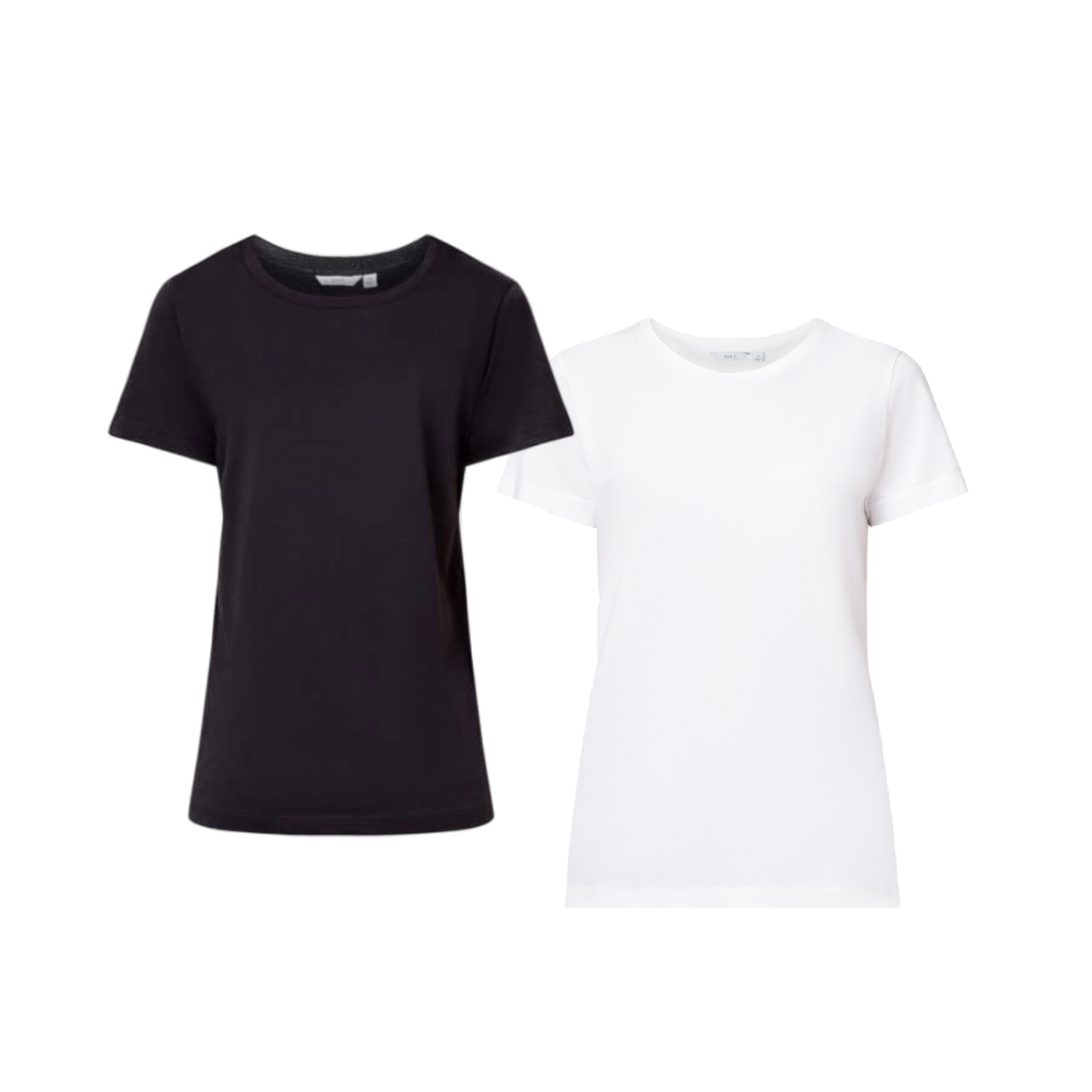 NNT Womens Formal Short Sleeve Crew Neck Tee Classic Fit Cotton Stretch CATUDM-Collins Clothing Co