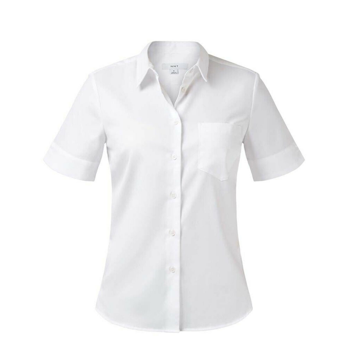 NNT Womens Formal Short Sleeve Textured Twill Shirt Business Comfort CATUFJ-Collins Clothing Co