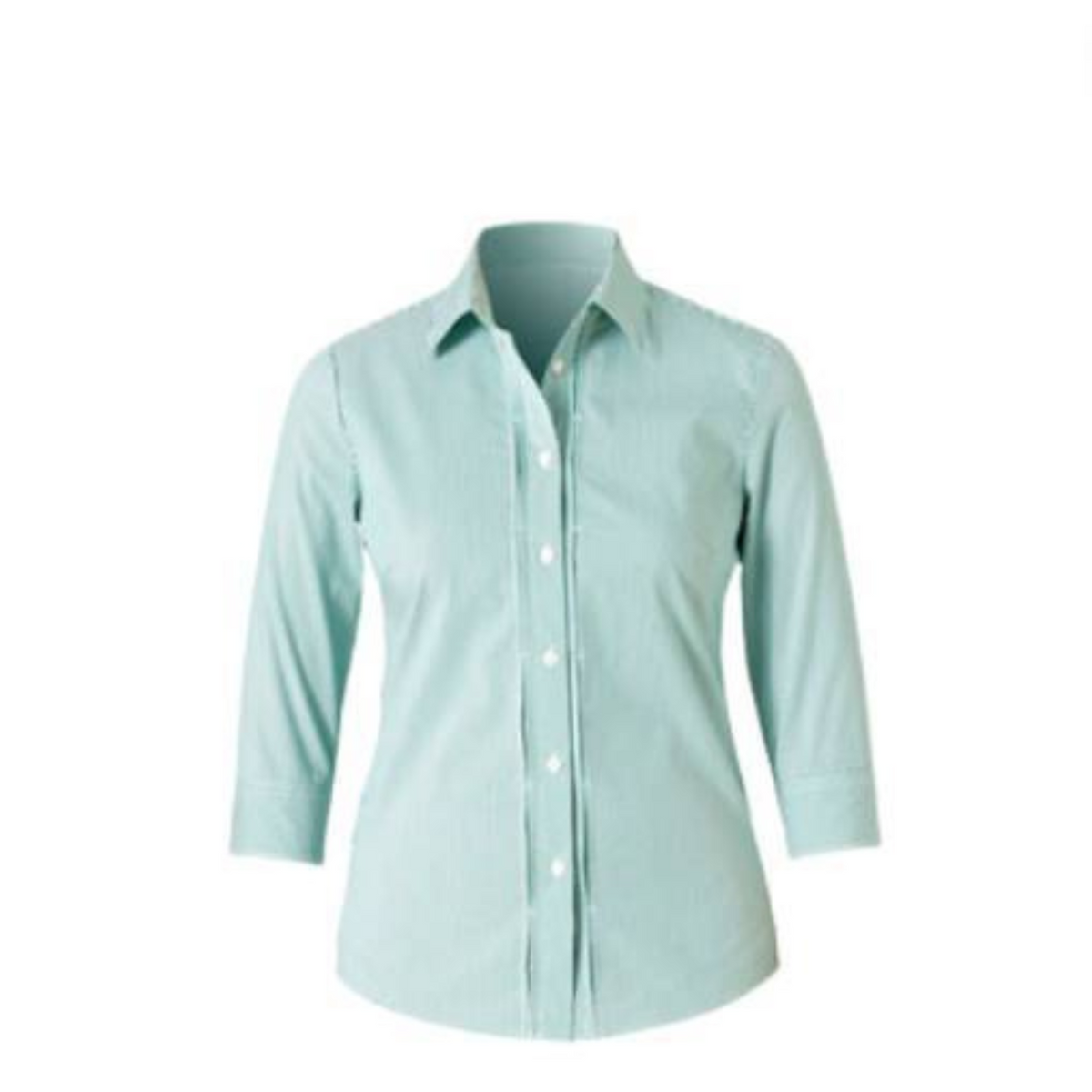 NNT Mens Stretch Cotton Blend Stripe 3/4 Sleeve Tuck Long Sleeve Shirt CAT4Q0-Collins Clothing Co