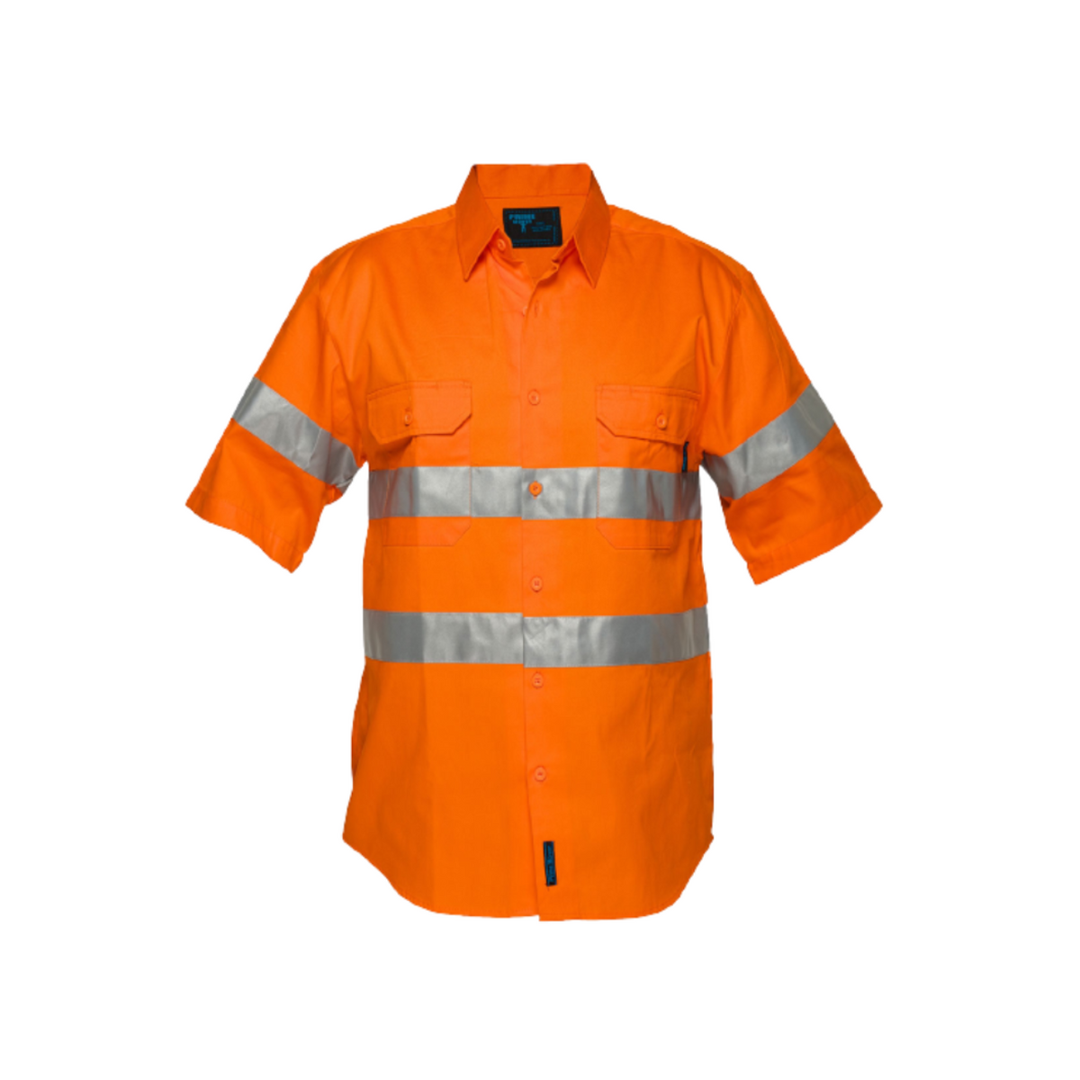 Portwest Hi-Vis Regular Weight Short Sleeve Shirt Tape Reflective Safety MA192-Collins Clothing Co