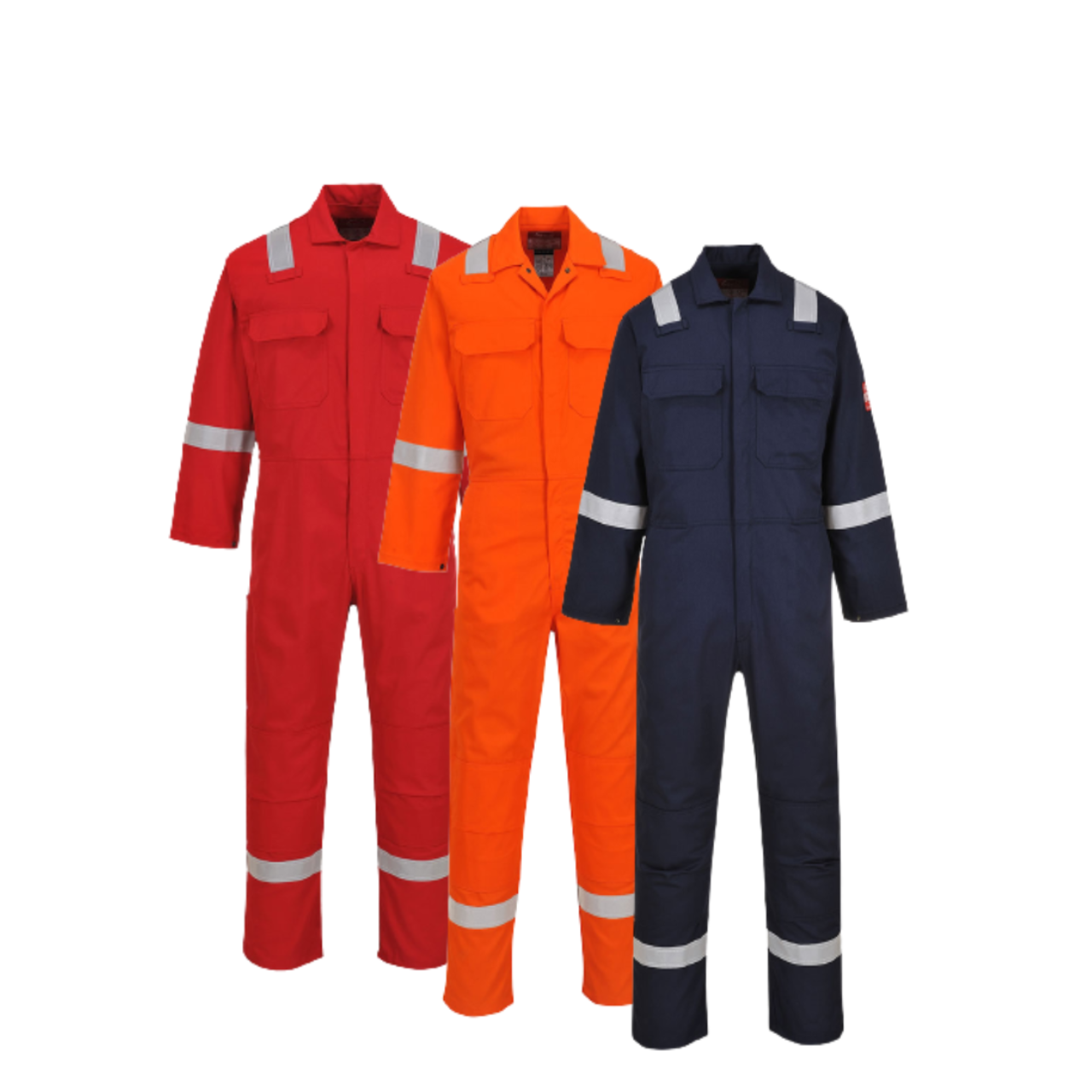 Portwest Bizweld Iona Coverall Flame Resistant Reflective Tape Hi Vis BIZ5-Collins Clothing Co