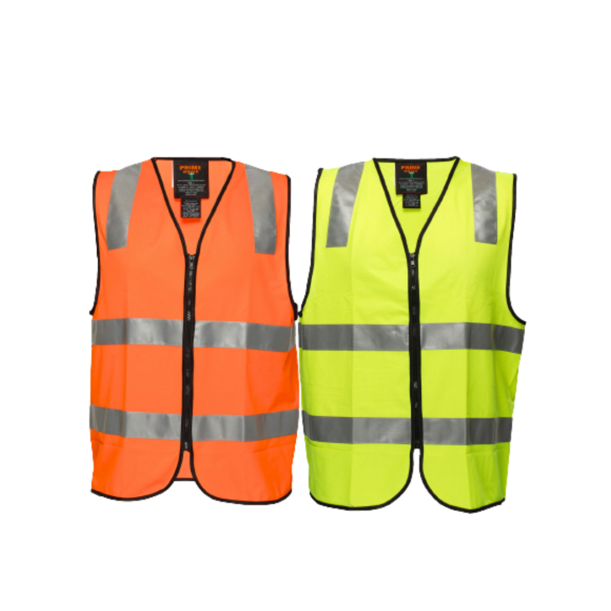 Portwest Mens Day or Night Safety Vest Taped Lightweight Reflective Safety MZ102-Collins Clothing Co