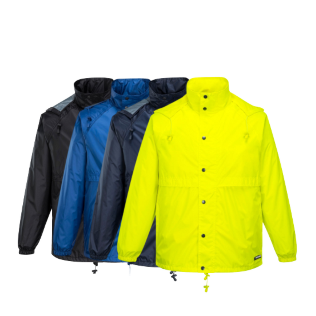Portwest Mens Huski Stratus Jacket Lightweight Waterproof Lined Work K8032-Collins Clothing Co