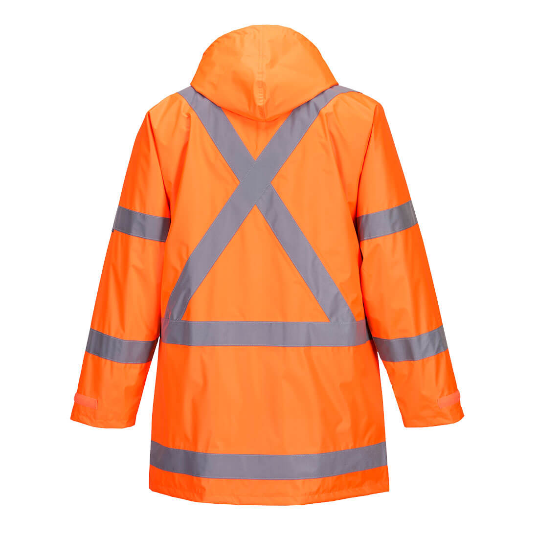 Portwest H440 &  H441 Hi-Vis Waterproof Rain Suit – Orange PWSET010
