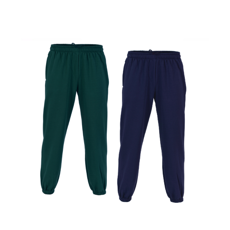 DNC Workwear Mens Poly/Cotton Fleecy Track Pants Comfortable Work 5401-Collins Clothing Co