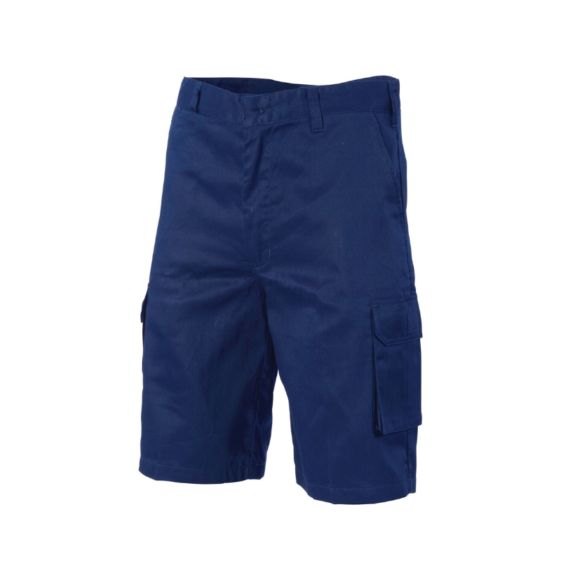 DNC Workwear Men Middleweight Cool-Breeze Cotton Cargo Shorts Summer Work 3310-Collins Clothing Co