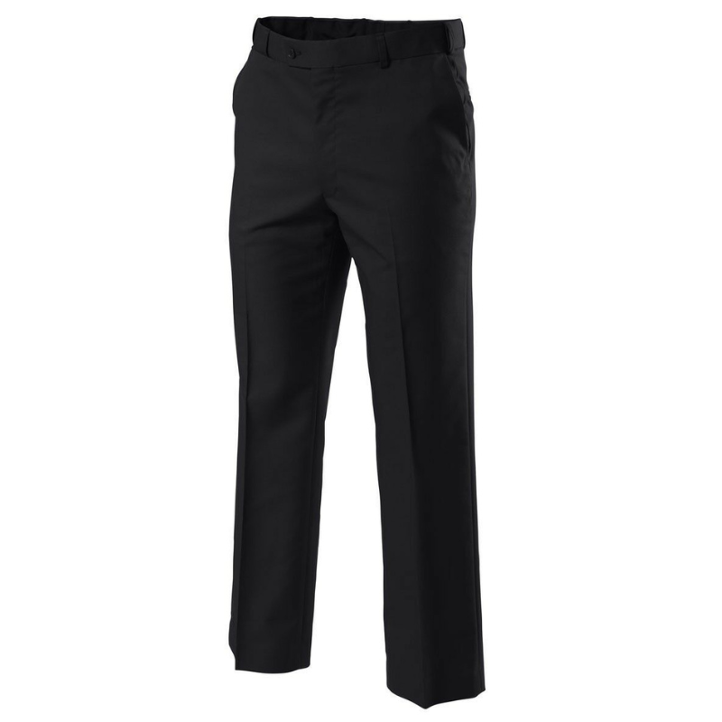 Mens Hard Yakka Foundations Trousers Press Pants Plain Adjustable Work Y02594-Collins Clothing Co