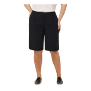 NNT Womens Crepe Lightweight Comfy Stretch Relaxed Knee Length Short CAT3YE-Collins Clothing Co