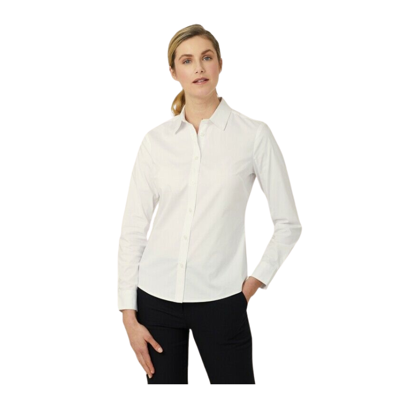 NNT Womens Avignon Long Sleeve Slim Shirt Casual Comfort Business Shirts CATUKU-Collins Clothing Co