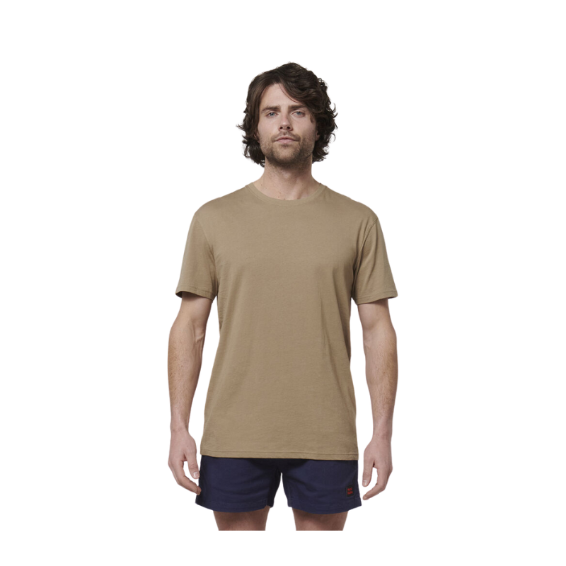 Hard Yakka Mens Cotton Breathable Crew Neck Short Sleeve Core Tee Y19251-Collins Clothing Co