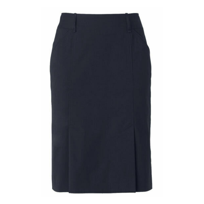 NNT Womens Formal  Stretch Twill Pleat Straight Skirt Contour Waistband CAT26B-Collins Clothing Co