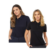 NNT Womens Cotton Pique Collared Soft Button Comfy Classic Polo CATUT4-Collins Clothing Co