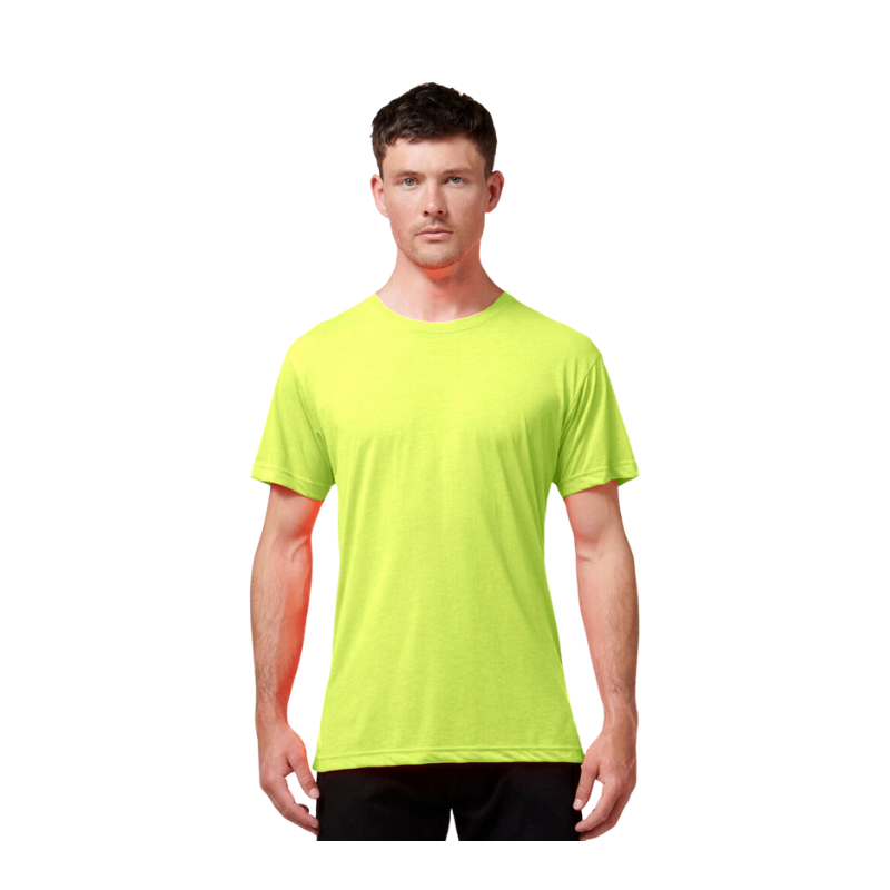 Hard Yakka Mens 3056 Short Sleeve Neon Comfortable High Visibility Work Y19575-Collins Clothing Co