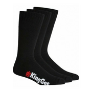 KingGee Mens 3 Pack Bamboo Work Socks Comfort Breathable Workwear K09230-Collins Clothing Co