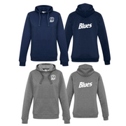 Tumby Bay Blues Ladies Navy Grey Crew Hoodie Logo Embroidered Navy SW760L