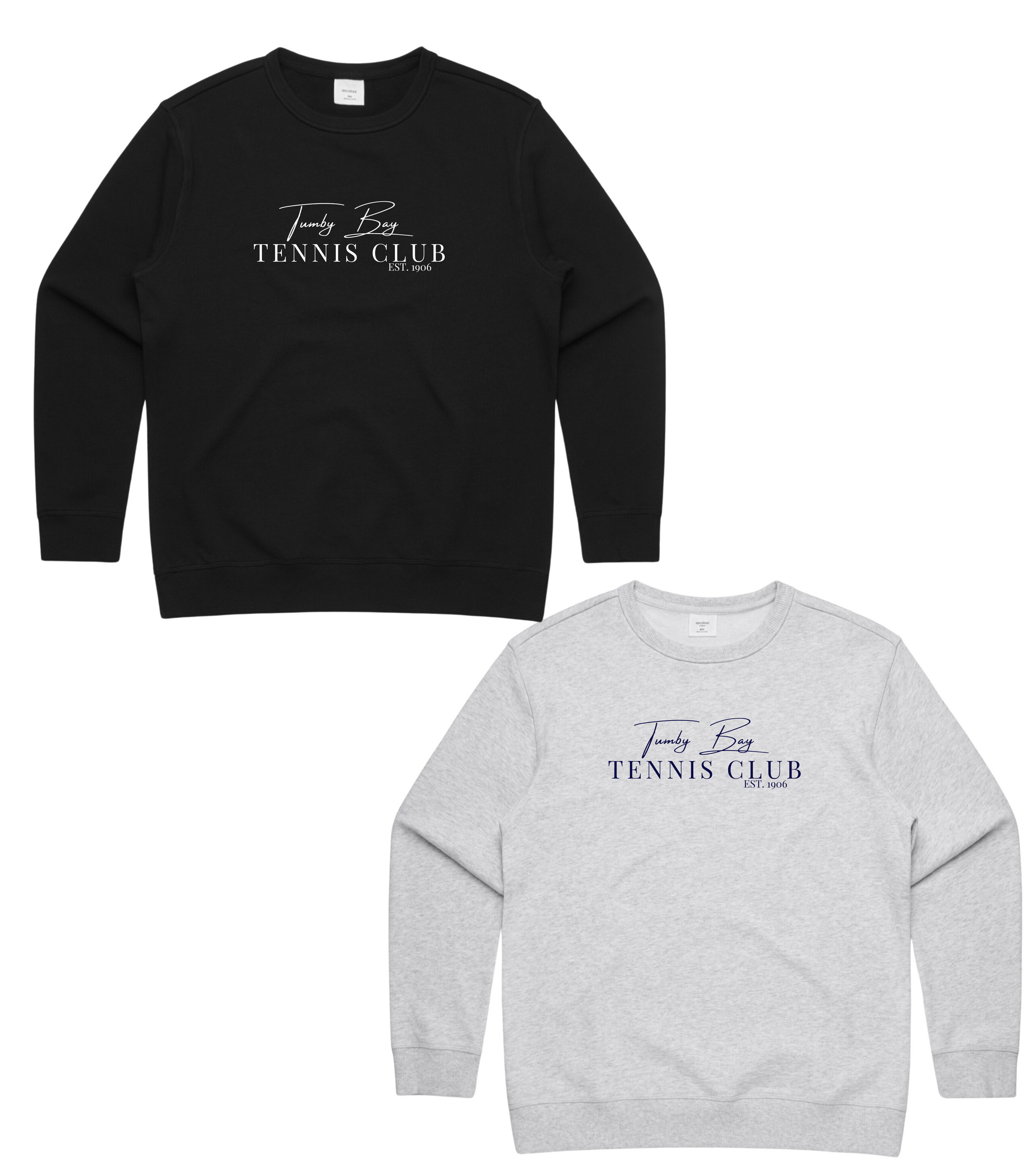 Tumby Bay Tennis Club Womens Premium Crew Embroidered Logo 4121-Collins Clothing Co