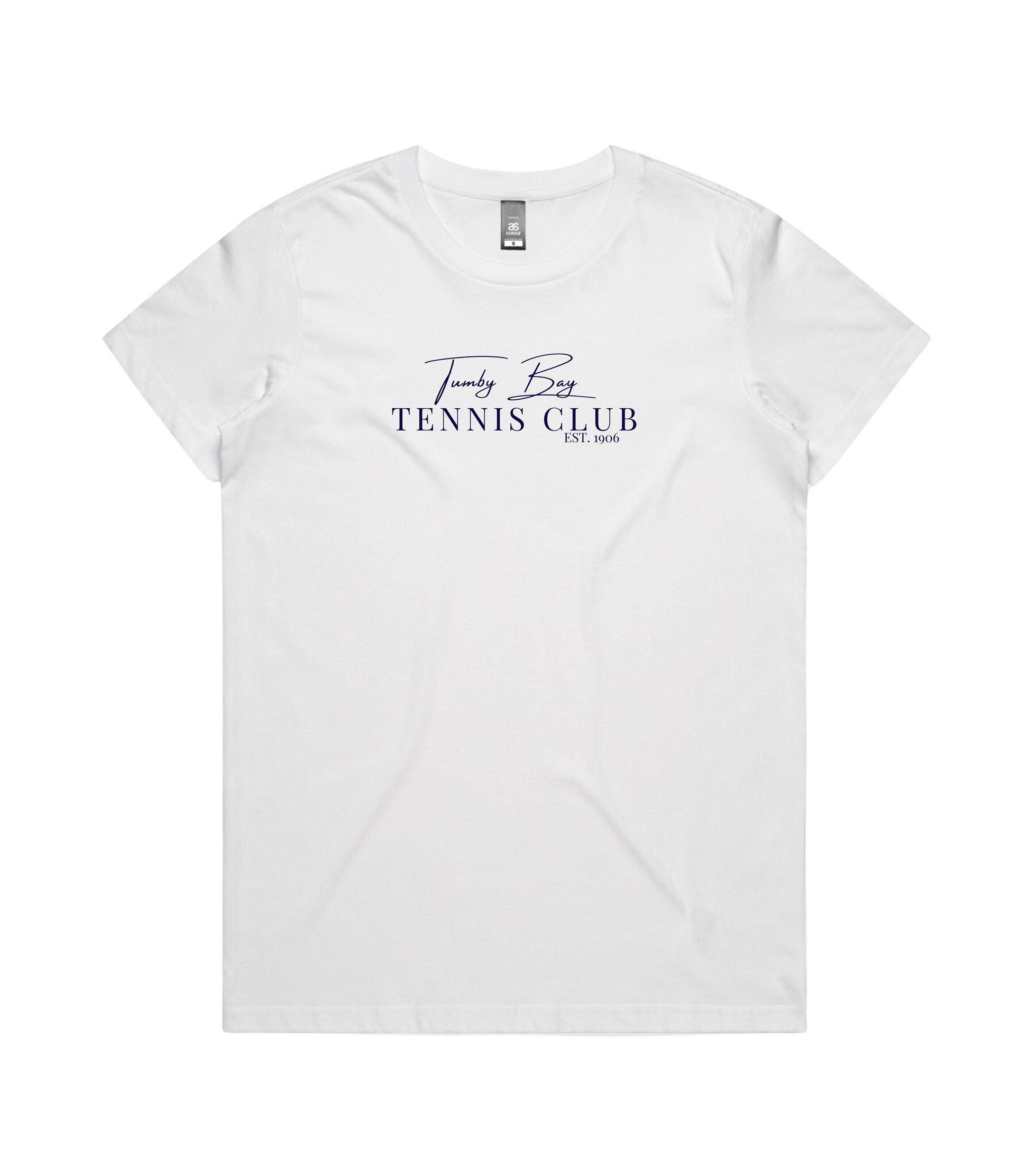 Tumby Bay Tennis Club Womens Maple Tee 4001-Collins Clothing Co