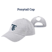 Tumby Bay Blues Womens Ponytail Cap Embroidered Navy 3D-Collins Clothing Co