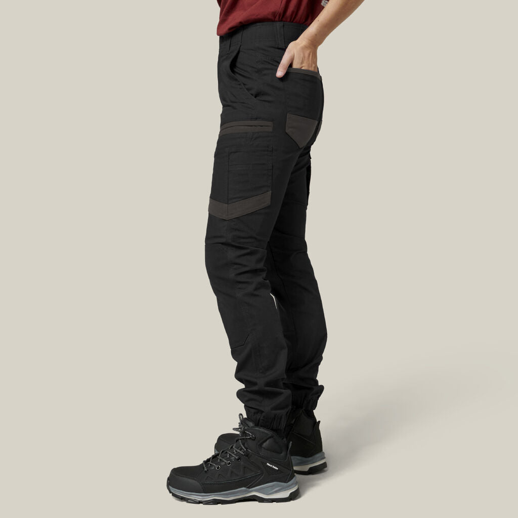 SUPER SALE! Hard Yakka Womens Raptor Long Pants Safety FREE Stretch Belt Y08382