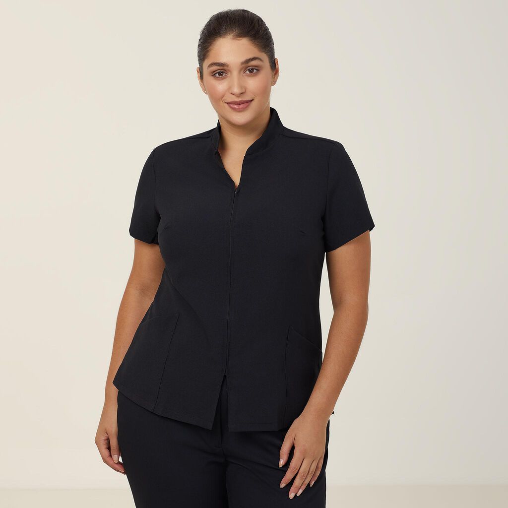 NNT Womens Zip Front Tunic Helix Dry & Helix Dry Slim Leg Pant Set HYSET012