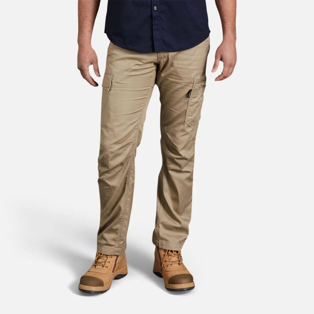 Mens KingGee Narrow Fit Tradie Pants Summer Lightweight Cool Cotton Drill K13290