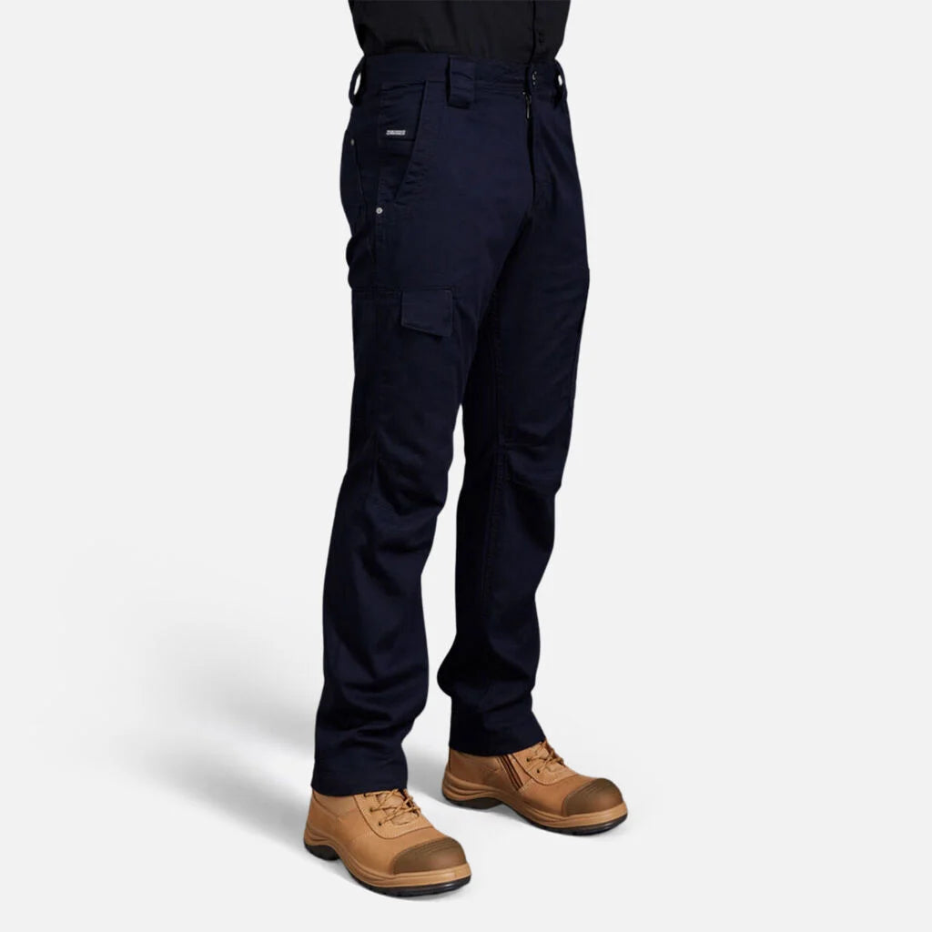 Mens KingGee Narrow Fit Tradie Pants Summer Lightweight Cool Cotton Drill K13290