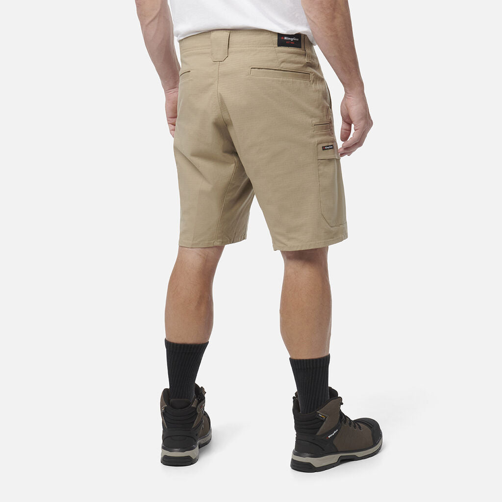 KingGee Mens Workcool Pro Shorts Comfort Stretch Work Cargo Tough Ripstop K17006