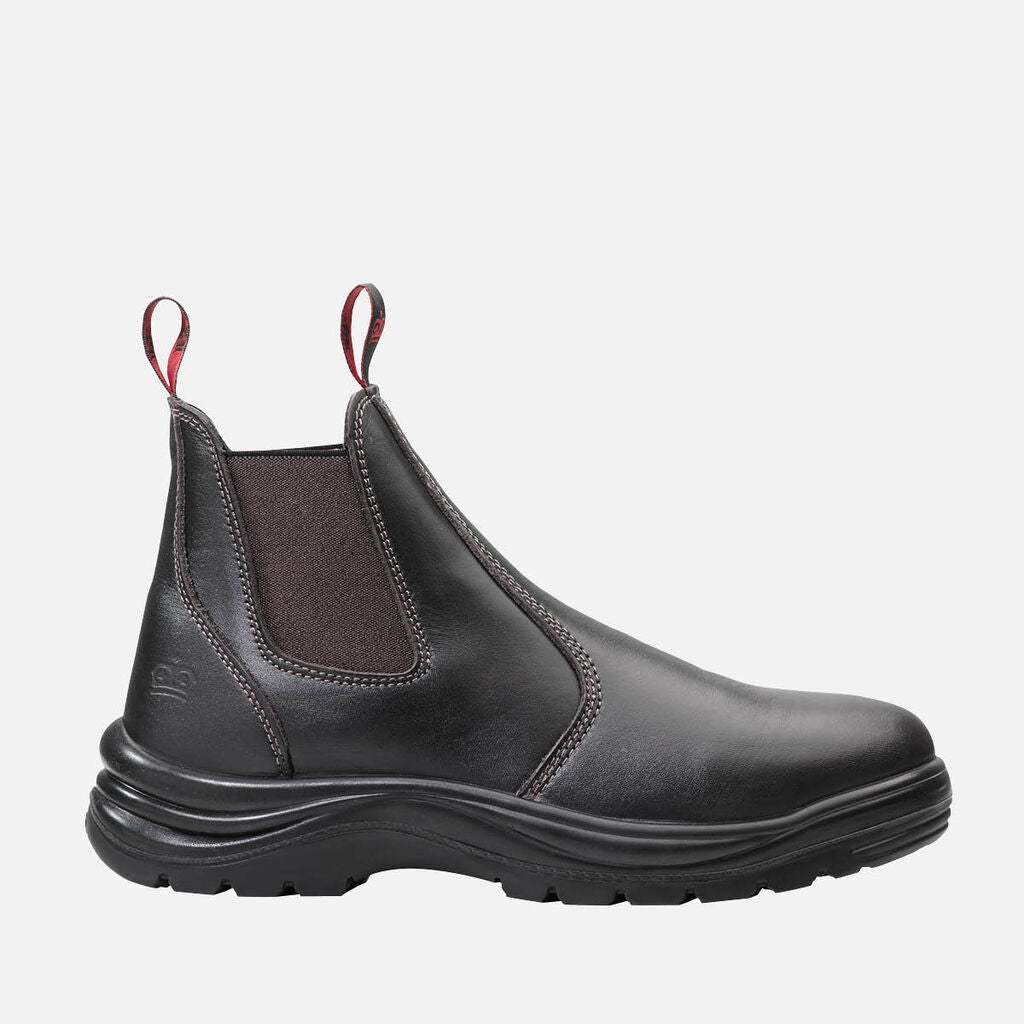 SUPER SALE! KingGee Mens Flinders Steel Safety Work Boots FREE 5Pack Sock K25500