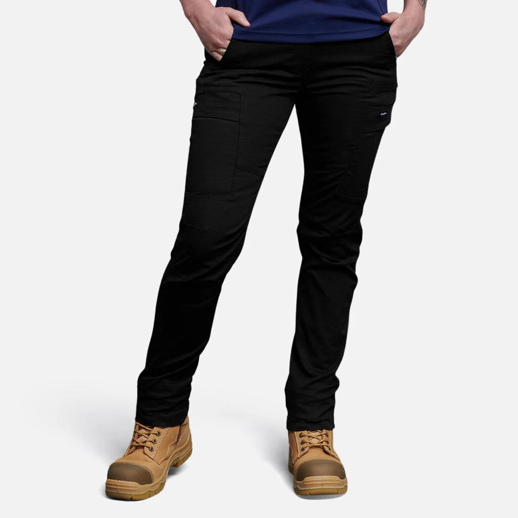 SUPER SALE! KIngGee Womens Workcool Cargo Work Pants FREE Stretch Belt K43012