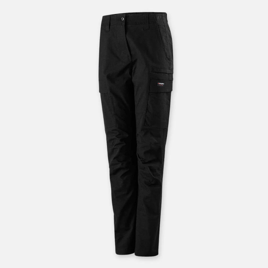 SUPER SALE! KIngGee Womens Workcool Cargo Work Pants FREE Stretch Belt K43012
