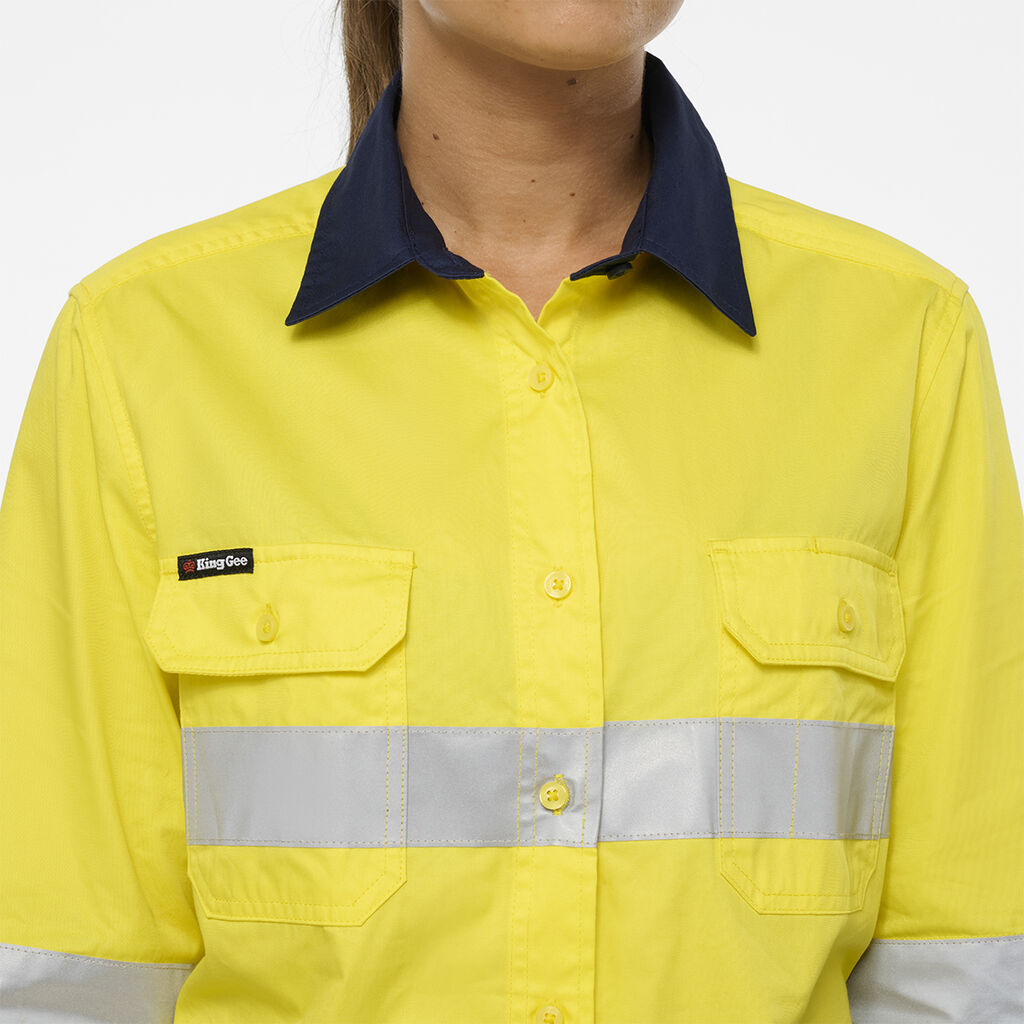 Hard Yakka Women’s  Workcool Pants & Spliced Drill Shirt Uniform Set Workwear HYSET004