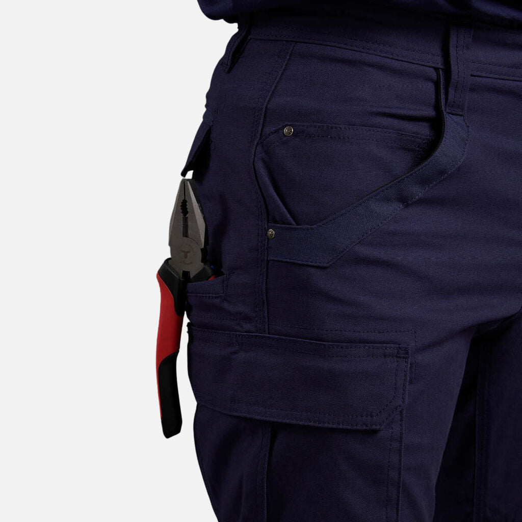 SUPER SALE KingGee Mens Tradies Safety Work Cargo Pants FREE Stretch Belt K69860