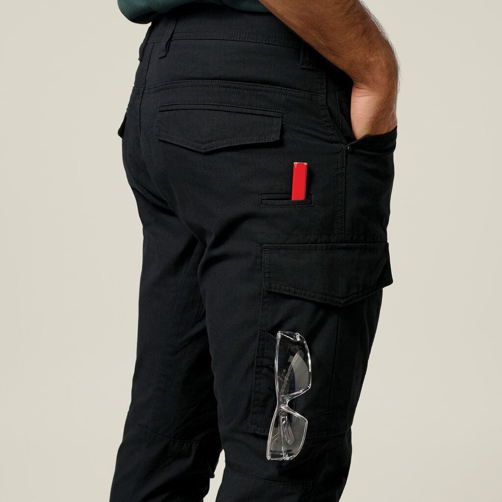 SUPER SALE! Hard Yakka Mens 3056 Cargo Work Pants FREE Stretch Belt Y02255