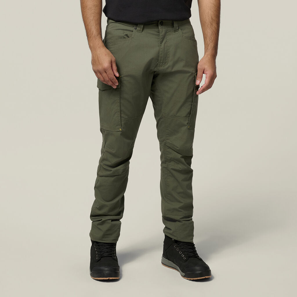 SUPER SALE! Hard Yakka Mens 3056 Cargo Work Pants FREE Stretch Belt Y02255