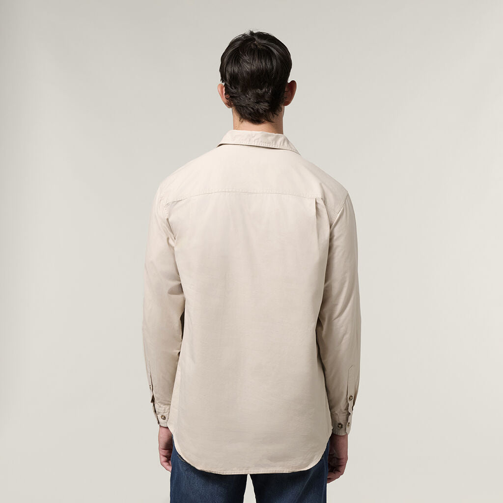 Hard Yakka Mens New Mustang LS Closed Front Work Shirt Y04004