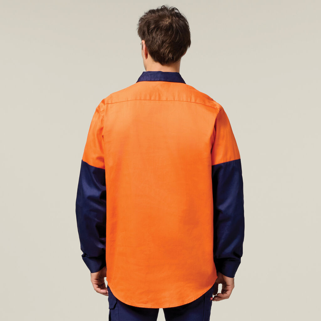 Hard Yakka Hi-Vis Foundations & Drycool Workwear Set Lightweight Reflective HYSET010